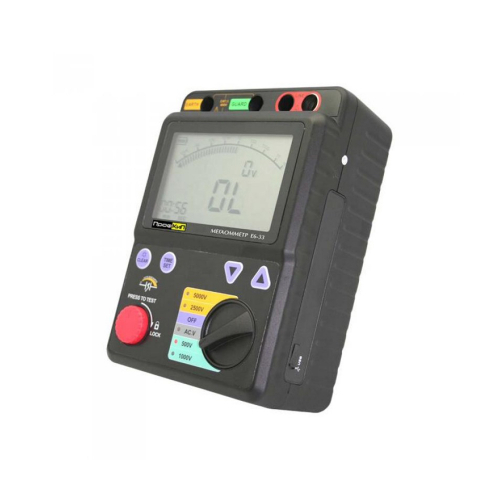 Фото ПрофКиП Е6-33 мегаомметр (500 В … 5000 В)