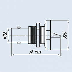 Фото Розетки приборные прямые СРГ-50-11ФВ