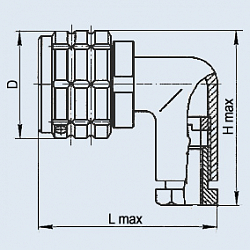 Фото Соединители СНЦ127-50/27РП115-1-В