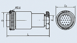 Фото Соединители РРС3-10А-7-4-Э