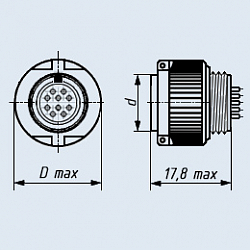 Фото РС19ТВ розетка