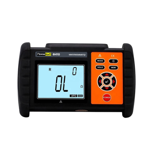 Фото ПрофКиП Ф410 - миллиомметр цифровой переносной