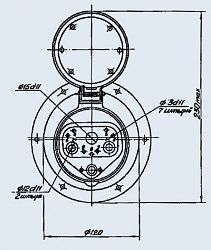 Фото ШРА-800-10ВК вилка