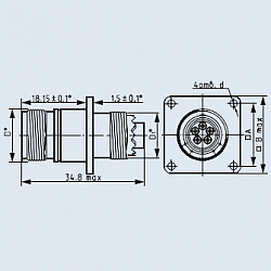 Фото Соединители СНЦ146-3/8-Р2О11
