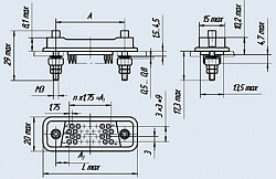 Изображение Соединители ГРПМ2-122ГПЛ2-В Фото Соединители ГРПМ2-122ГПЛ2-В