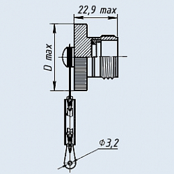 Изображение ЭК146-8 заглушка Фото ЭК146-8 заглушка