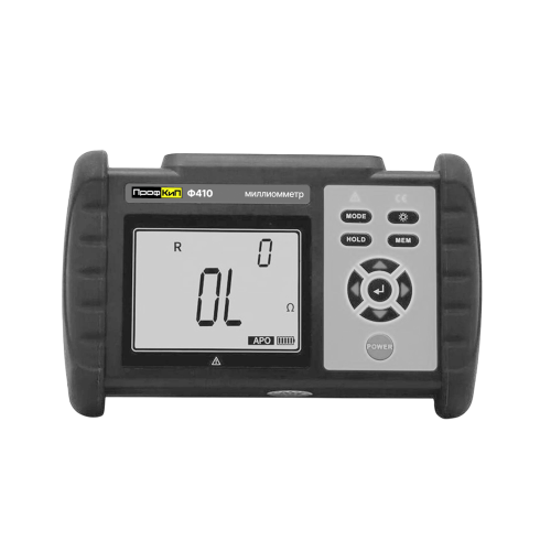 Фото ПрофКиП Ф410 - миллиомметр цифровой переносной фото 3