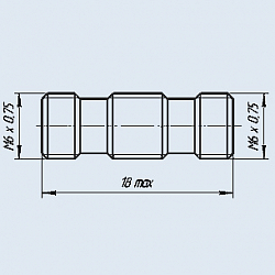 Фото Переход Г-Г (гнездо-гнездо) СРГ-50-808ФВ