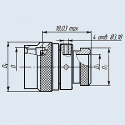Изображение КТТ-9W (M85049/69-9WD) кожух Фото КТТ-9W (M85049/69-9WD) кожух