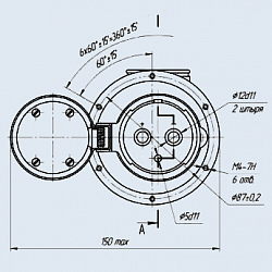 Фото ШРА-250ЛК вилка
