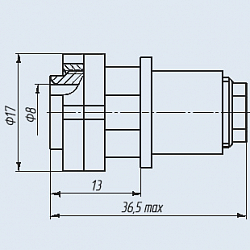 Фото Вилки кабельные прямые СР-50-628ФВ
