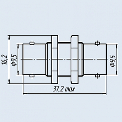 Фото Переход Г-Г (гнездо-гнездо) СР-50-75ФВ