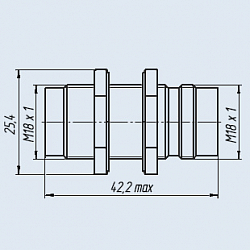 Фото Переход Г-Г (гнездо-гнездо) СР-75-150ФВ 