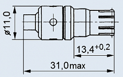 Изображение Вилки кабельные прямые СРТ-75-428Ф Фото Вилки кабельные прямые СРТ-75-428Ф