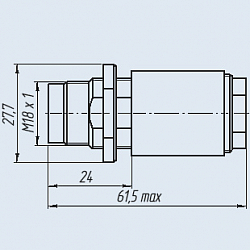 Фото Розетки приборно-кабельные прямые СР-50-183ФВ
