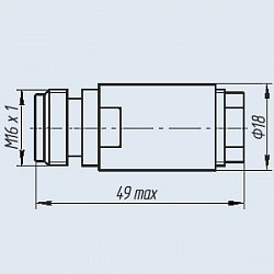 Фото Розетки кабельные прямые СР-50-452ФВ