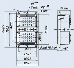 Изображение Соединители СНП337-67/67РП12 Фото Соединители СНП337-67/67РП12