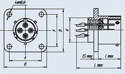 Фото Соединители СНЦ28-19/27В-1-б-В