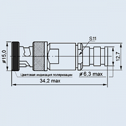 Фото Вилки кабельные СРТ-75-431Ф