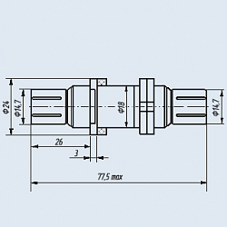 Фото Переход Г-Г (гнездо-гнездо) СРГ-50-901ФВ 