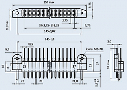 Фото Соединители ГРПП-72Ш вилка