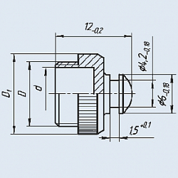Фото Ф58.632.023-01 заглушка