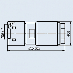 Фото Вилки кабельные прямые СР-50-834ФВ