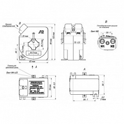 Фото Трансформатор тока ТШЛ-0,66-III-3
