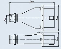 Фото ШК-4х25 вилка