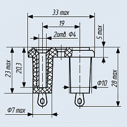 Изображение РД1 розетка Фото РД1 розетка