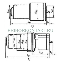 Фото Электродвигатель-тахогенератор АДТ-20Г