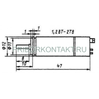 Фото Трансформатор 1,2ВТ-2ТВ-4
