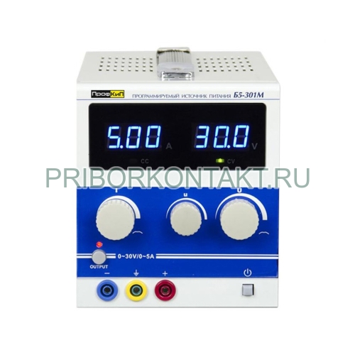 Фото ПрофКиП Б5-301М источник питания (1; 0 В … 20 В; 0 мА … 2 А)