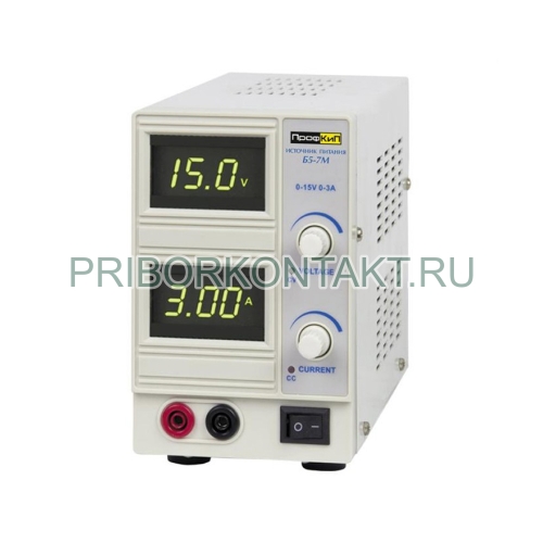 Фото ПрофКиП Б5-7М источник питания (1; 0 В … 30 В; 0 А … 3 А)