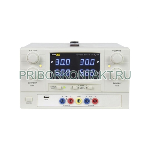 Фото ПрофКиП Б5-85/4М источник питания (2; 0 В … 30 В х2; 0 А … 20 А)