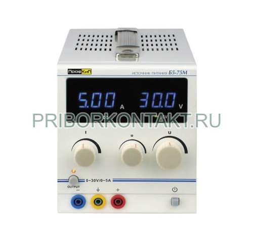 Фото ПрофКиП Б5-75М источник питания (1; 0 В … 20 В; 0 А … 2 А)