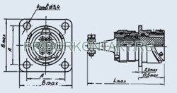 Фото Соединители РБМ4-4-2Ш2В