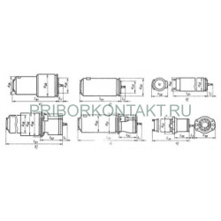 Фото Электродвигатель-тахогенератор АДТ-50БР